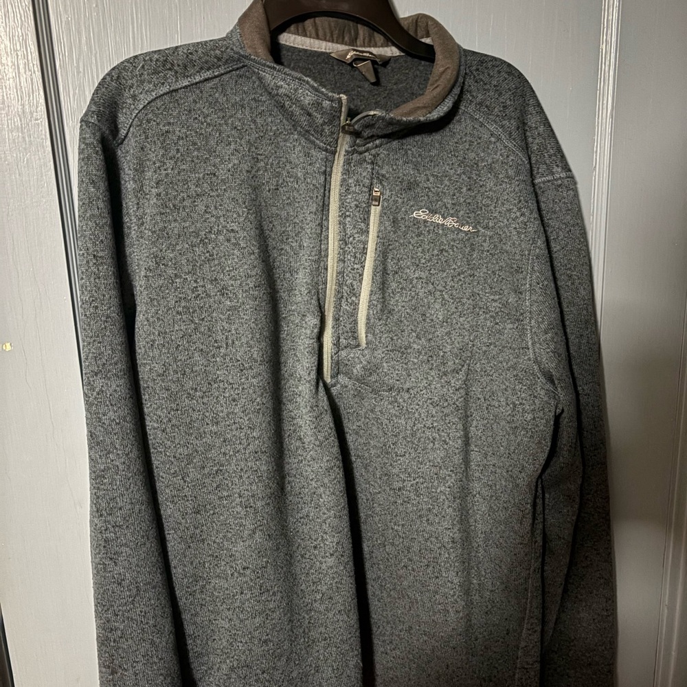 Eddie Bauer Men's Zip-Up Sweater